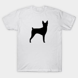 Toy Fox Terrier Silhouette T-Shirt